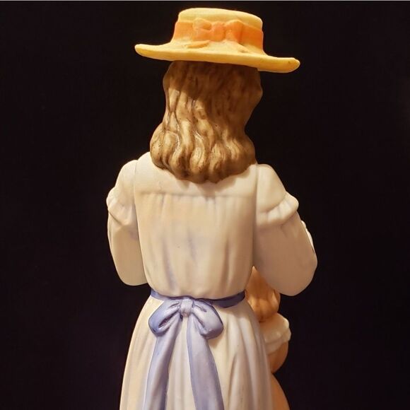 Vintage Homco Mother & Daughter Porcelain Figurine - Picture 5 of 7